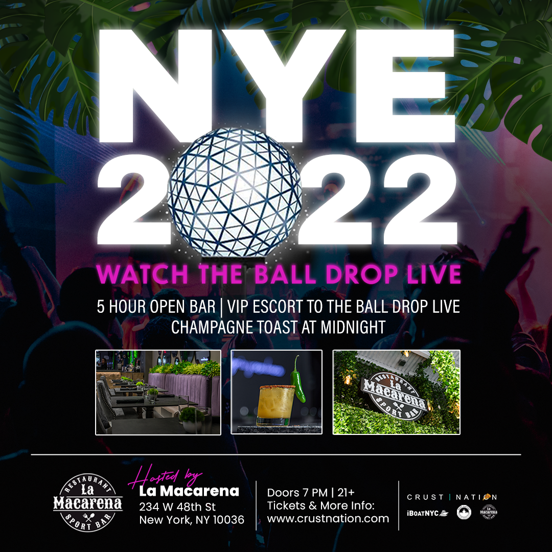 New York NYE 2022 | VIP Escort to the LIVE Ball Drop 