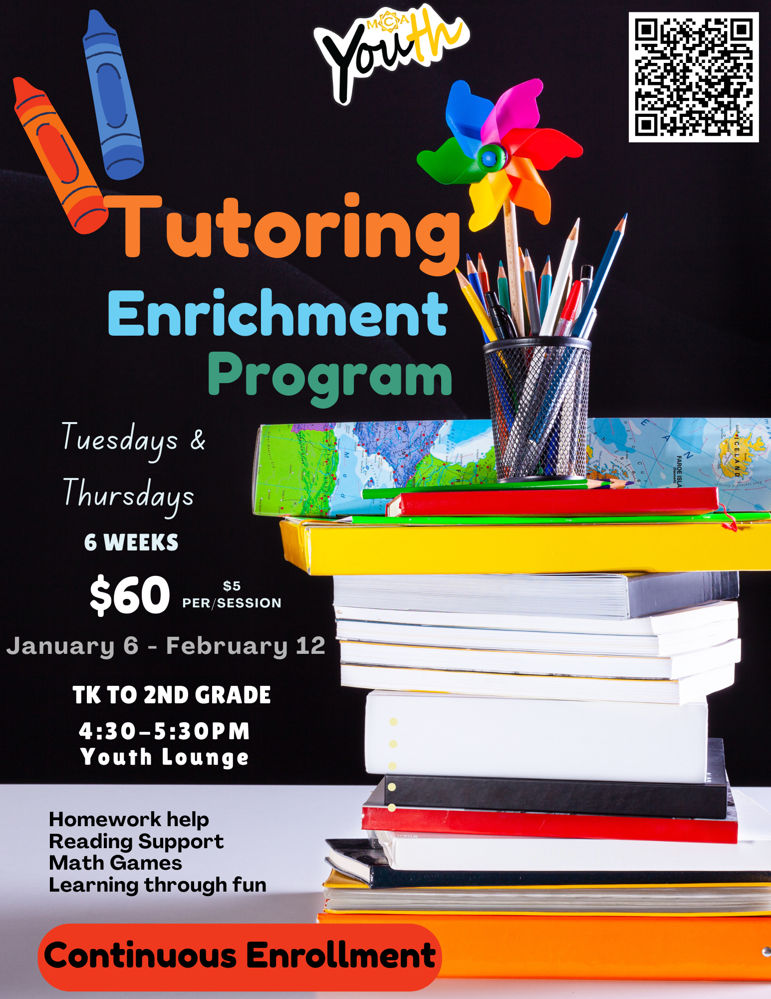 MCA Youth/kids Afterschool Enrichment Program 