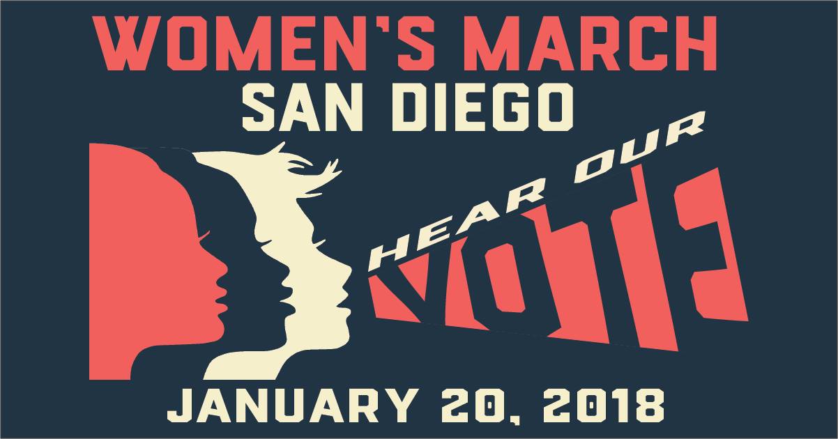 Women's March San Diego | Hear Our Vote 2018