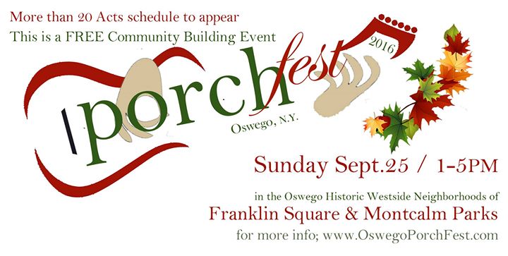 2nd Annual Oswego Porchfest