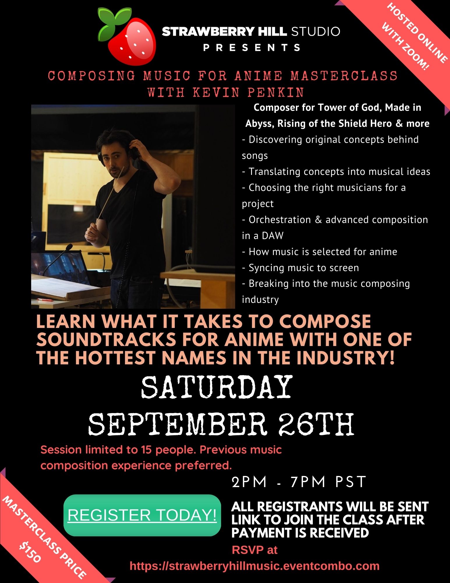 Composing Music for Anime Master Class w/ Kevin Penkin