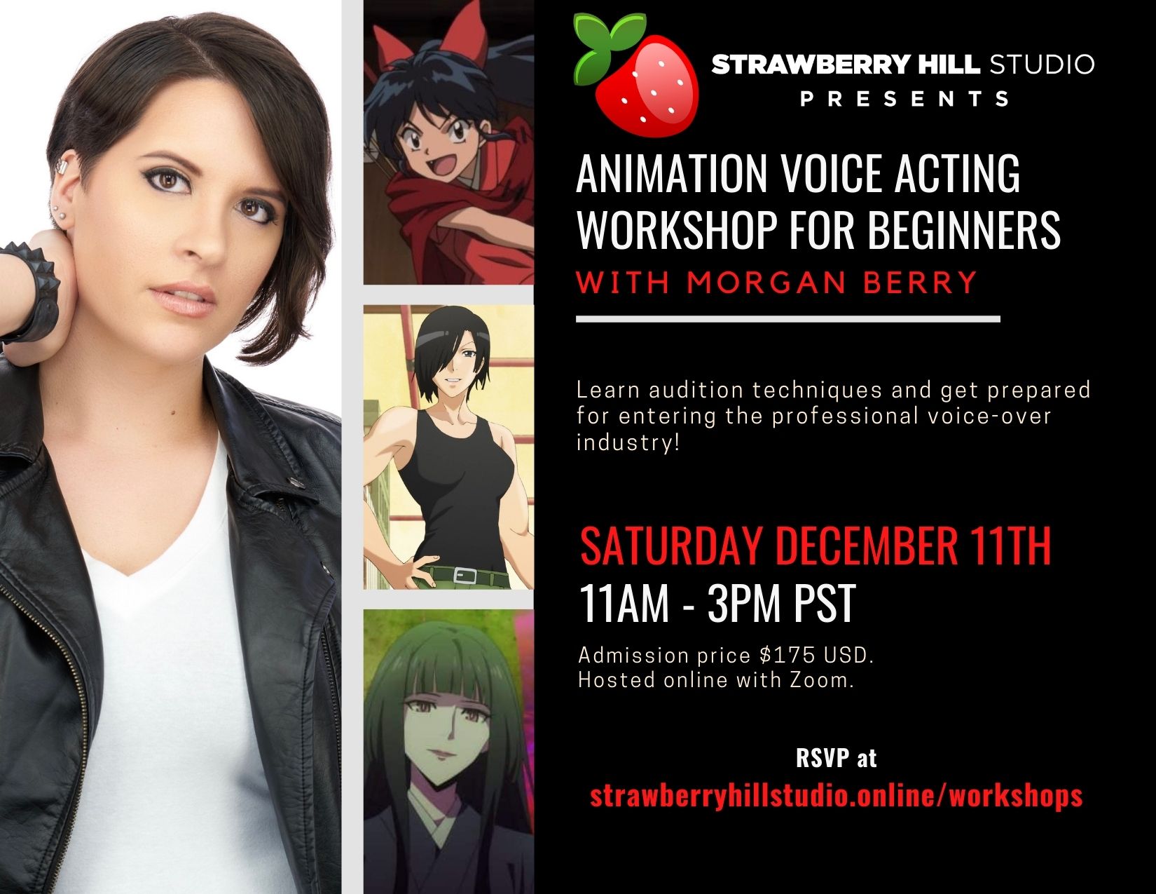 Animation Voice-Over Workshop for Beginners w/ Morgan Berry