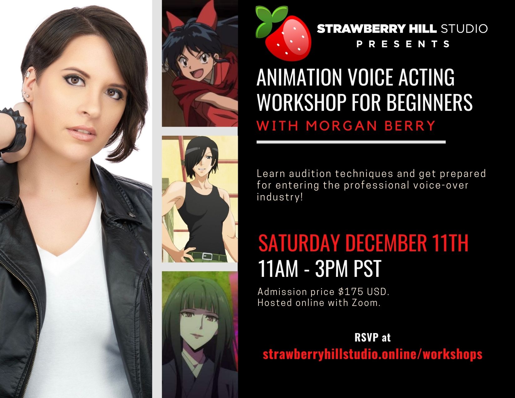 Animation Voice-Over Workshop for Beginners w/ Morgan Berry Animation Voice-Over Workshop for Beginners w/ Morgan Berry