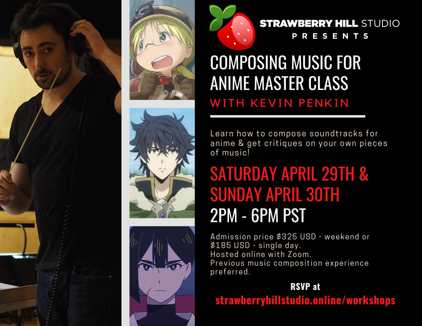 Composing Music for Anime \u0026 Video Games Master Class w/ Kevin Penkin