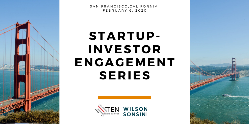 San Francisco: TEN Capital Startup-Investor Engagement Series