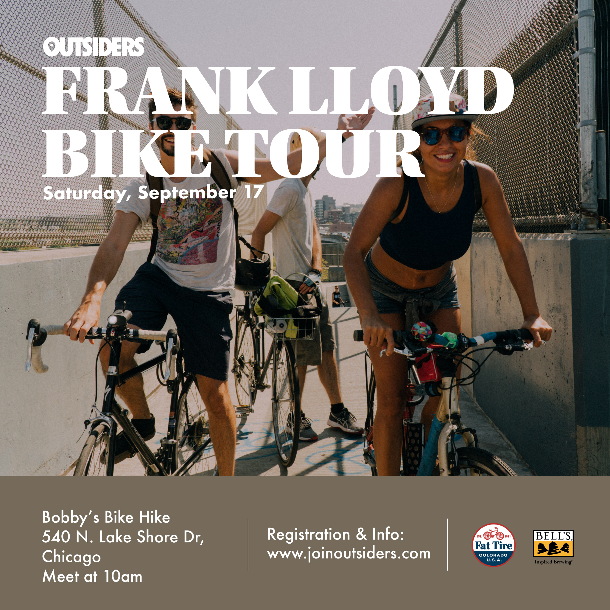FRANK LLOYD BIKE TOUR FRANK LLOYD BIKE TOUR