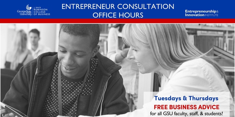 Entrepreneur Consultation Office Hours (Thursdays)