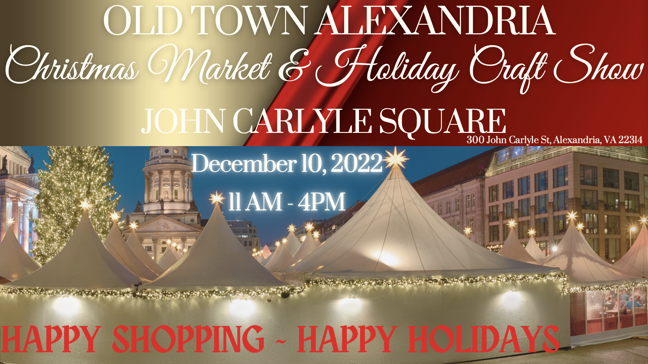Old Town Alexandria Christmas Fair and Holiday Craft Show