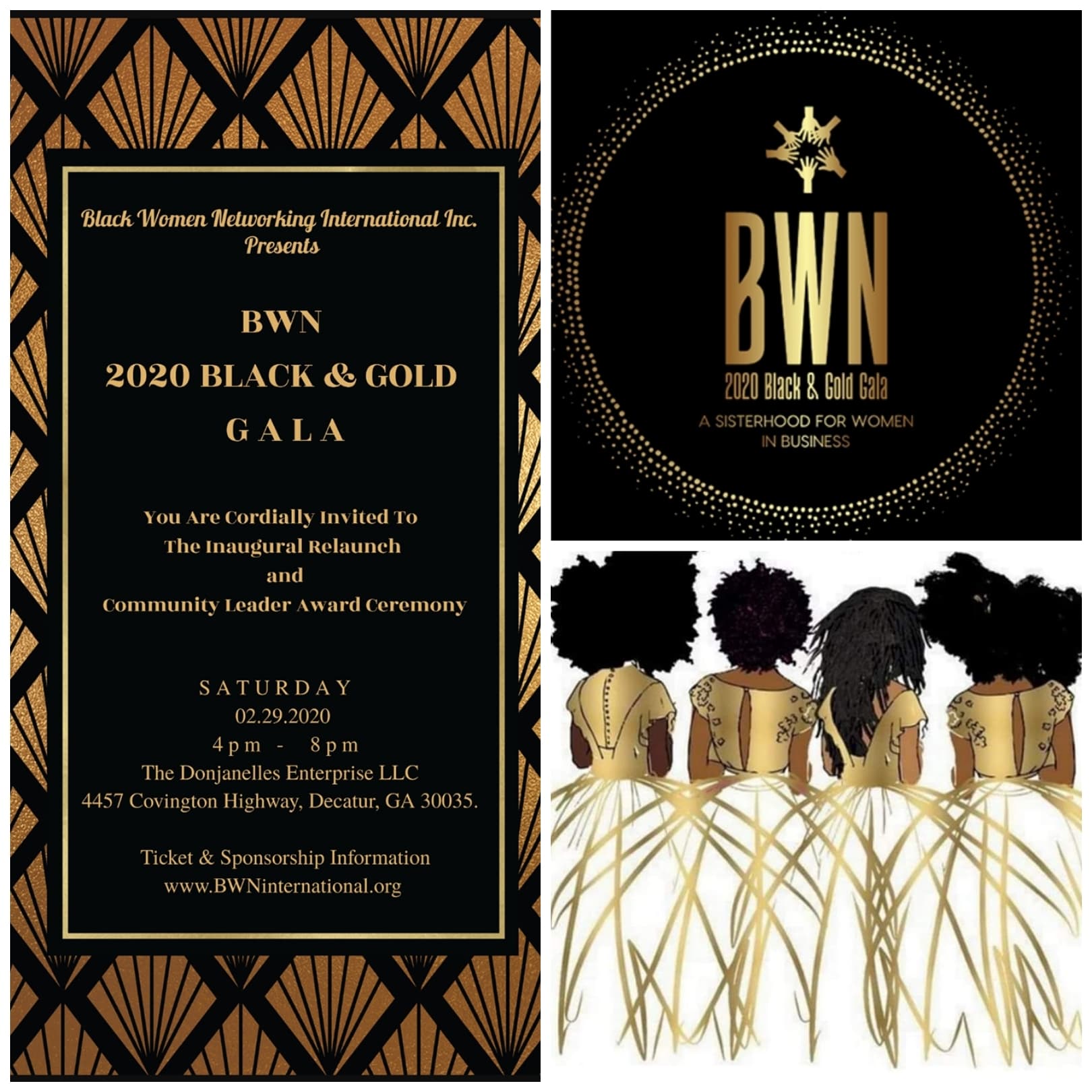 BWN 2020 Black & Gold Gala