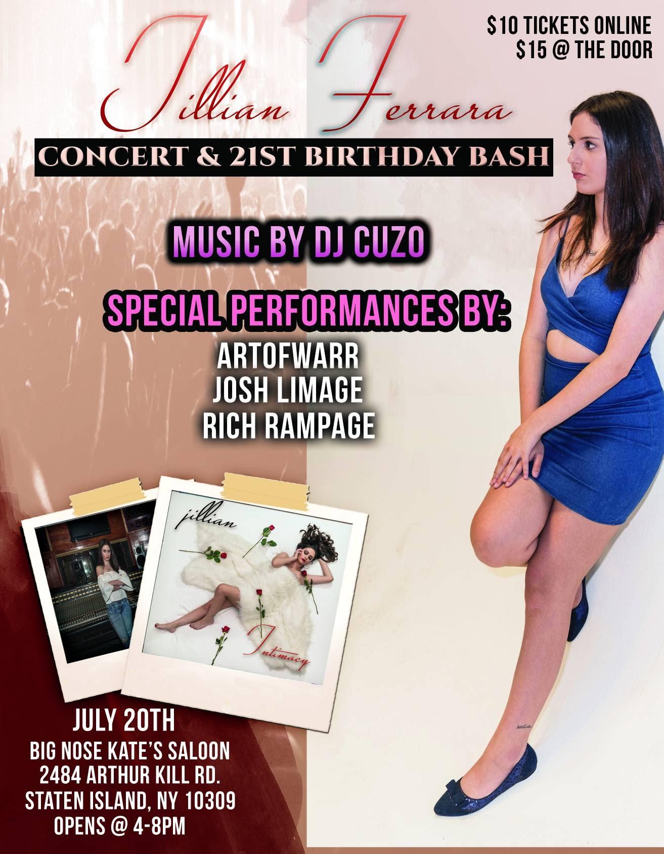 Jillian Ferrara Concert and Birthday Bash 