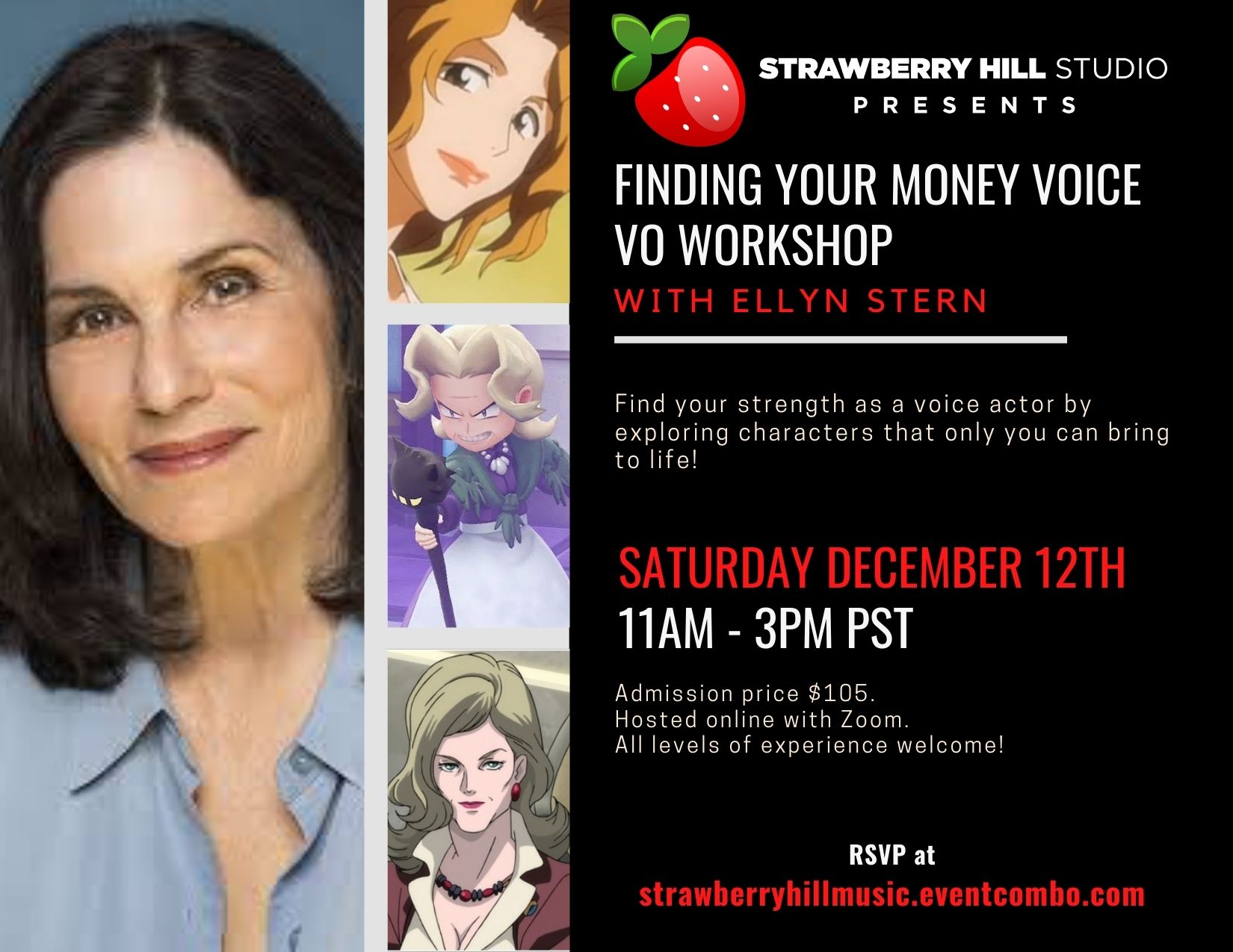 Finding Your Money Voice - VO Workshop w/ Ellyn Stern