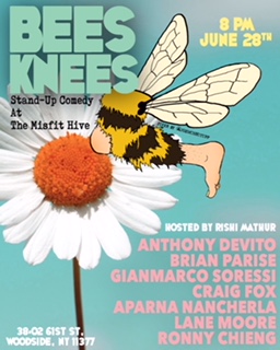 The Bees Knees Comedy Show at Misfit Hive