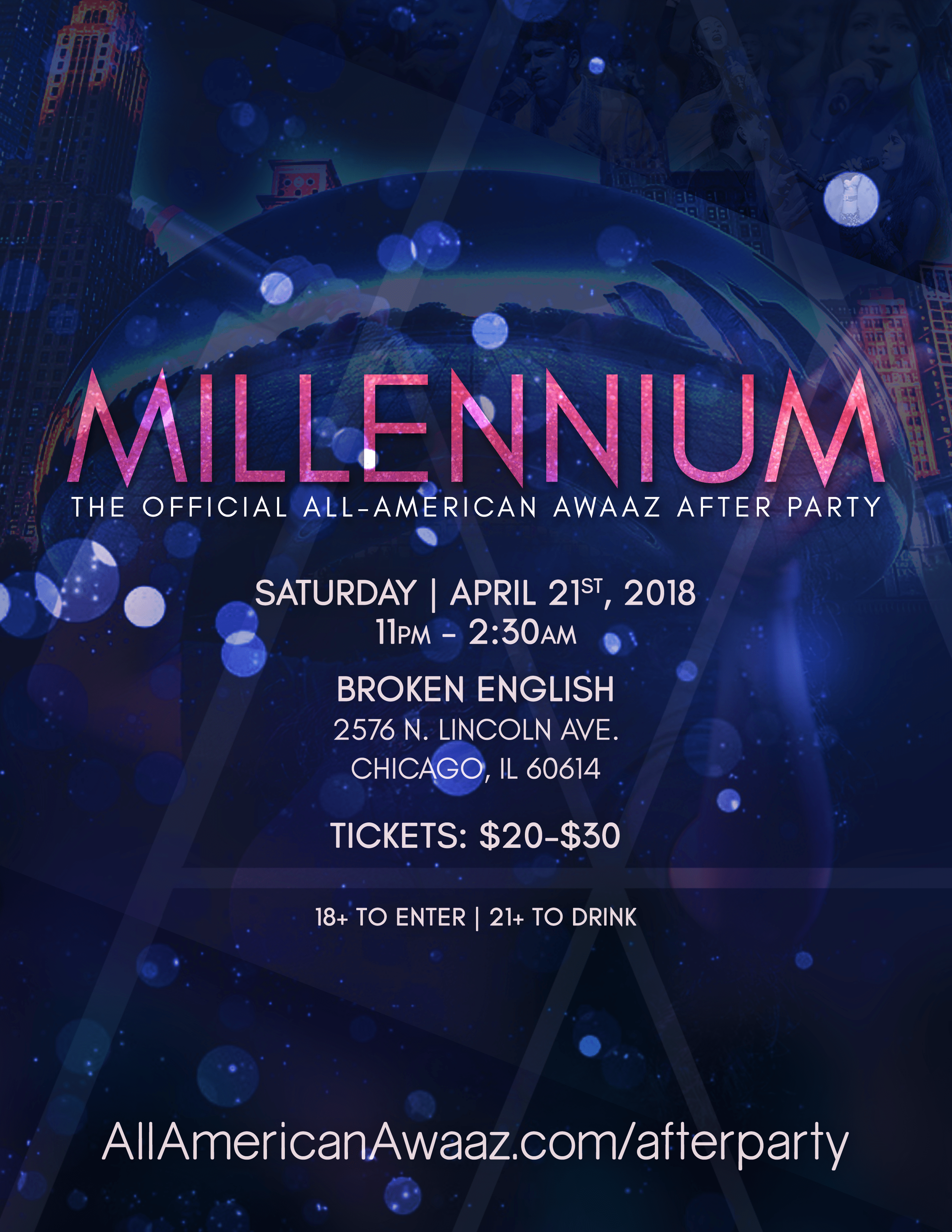 MILLENNIUM: The Official All-American Awaaz Afterparty