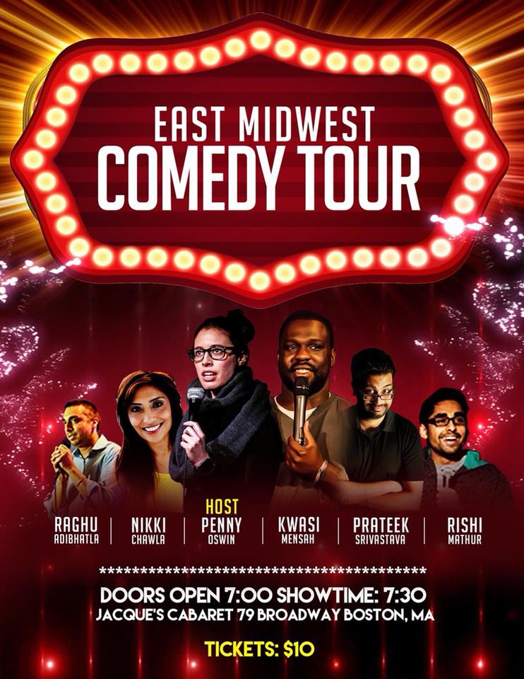 East Meets Midwest Comedy - Boston