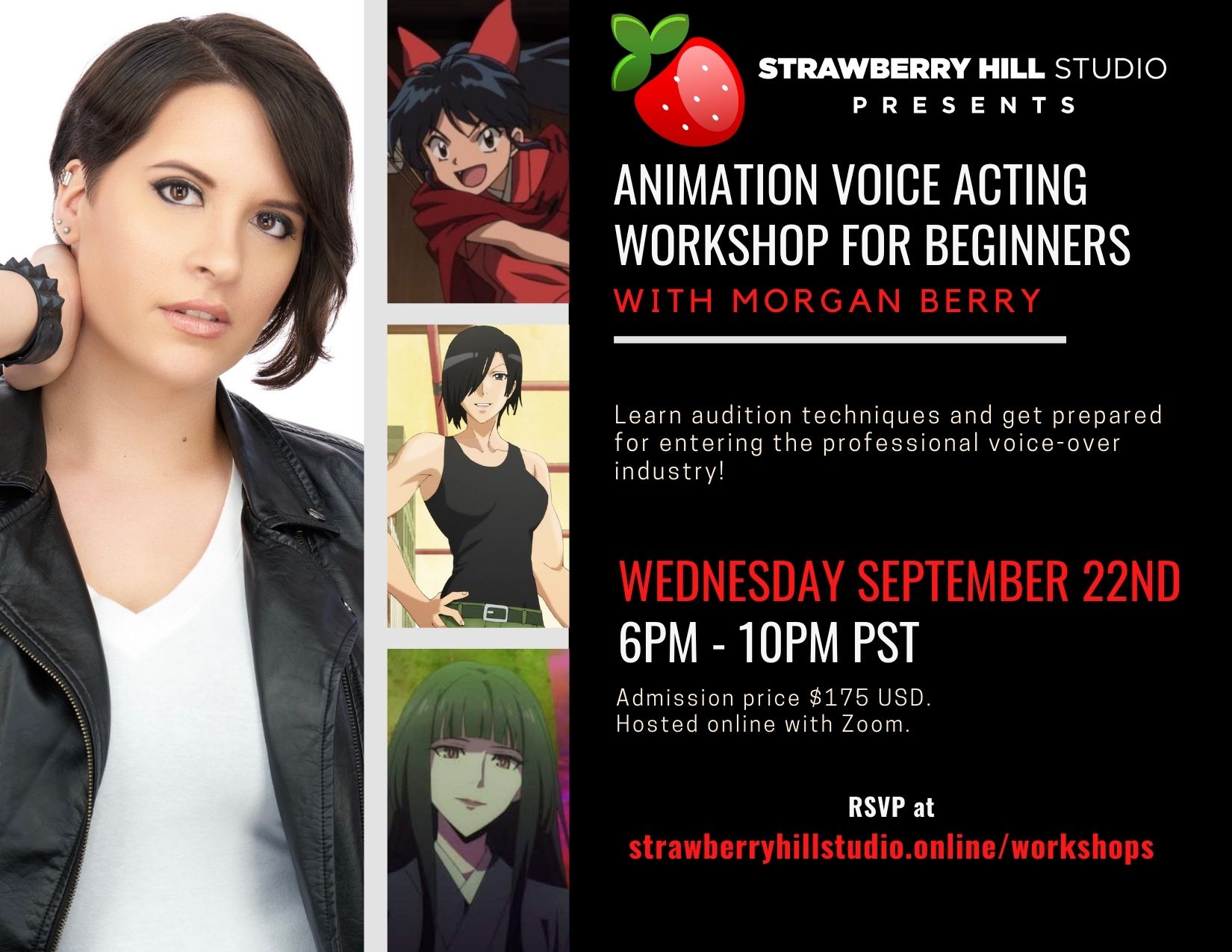 Animation Voice Over Workshop For Beginners W Morgan Berry Eventcombo