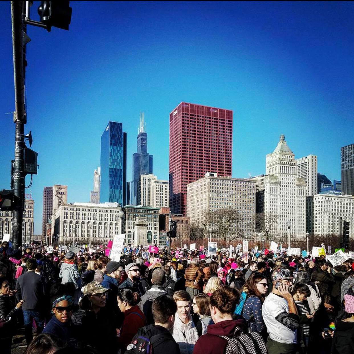 Women's March Chicago March to the Polls
