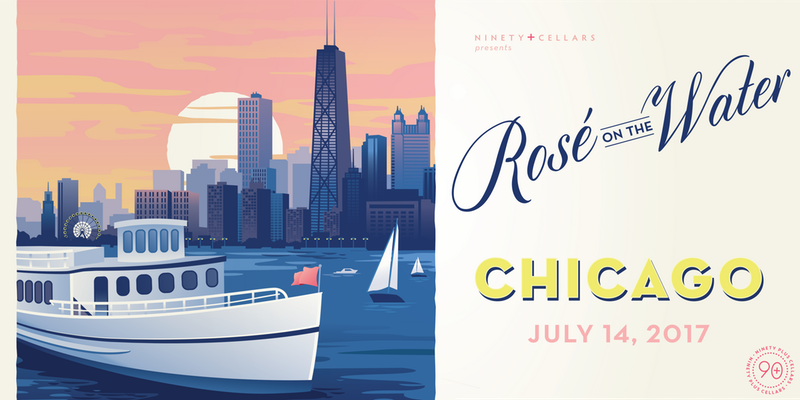 90+ Cellars Presents Rosé on the Water Chicago 2017