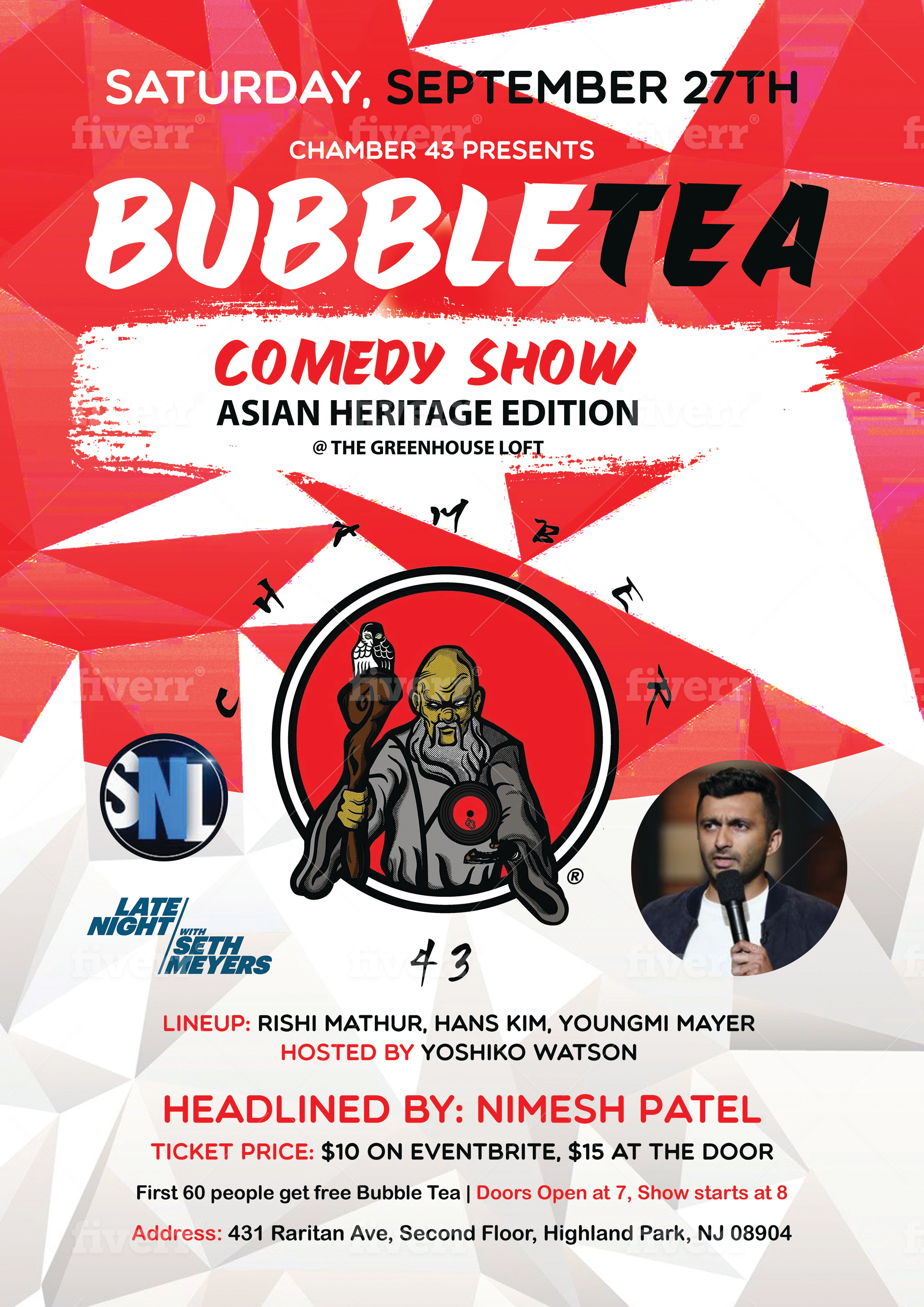 Bubble Tea Comedy Show: Asian Heritage Edition