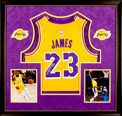 LeBron James Signed Los Angeles Lakers Home Jersey