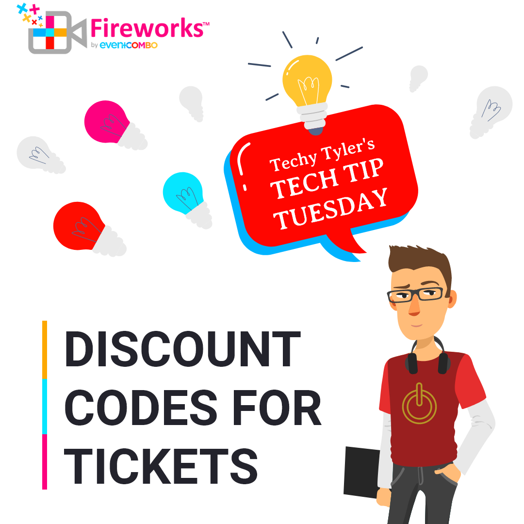 Techy Tyler’s Tech Tip Tuesday: Discount Code for Tickets 