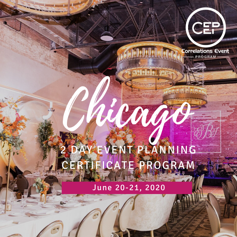 2 Day Chicago Event Planning Certificate Program