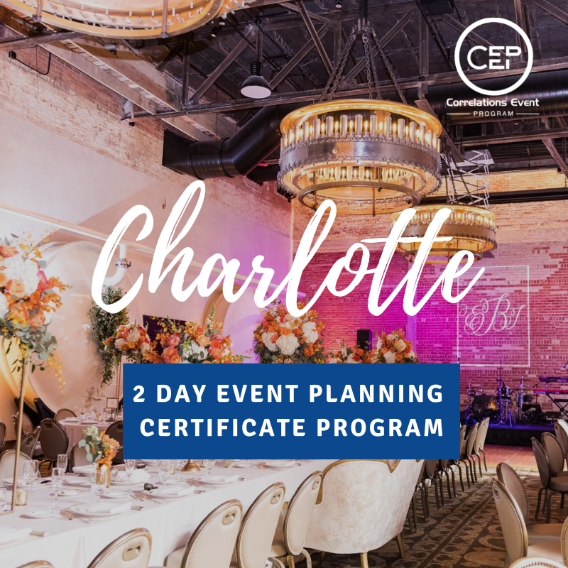 2-Day Charlotte Event Planning Certificate Program