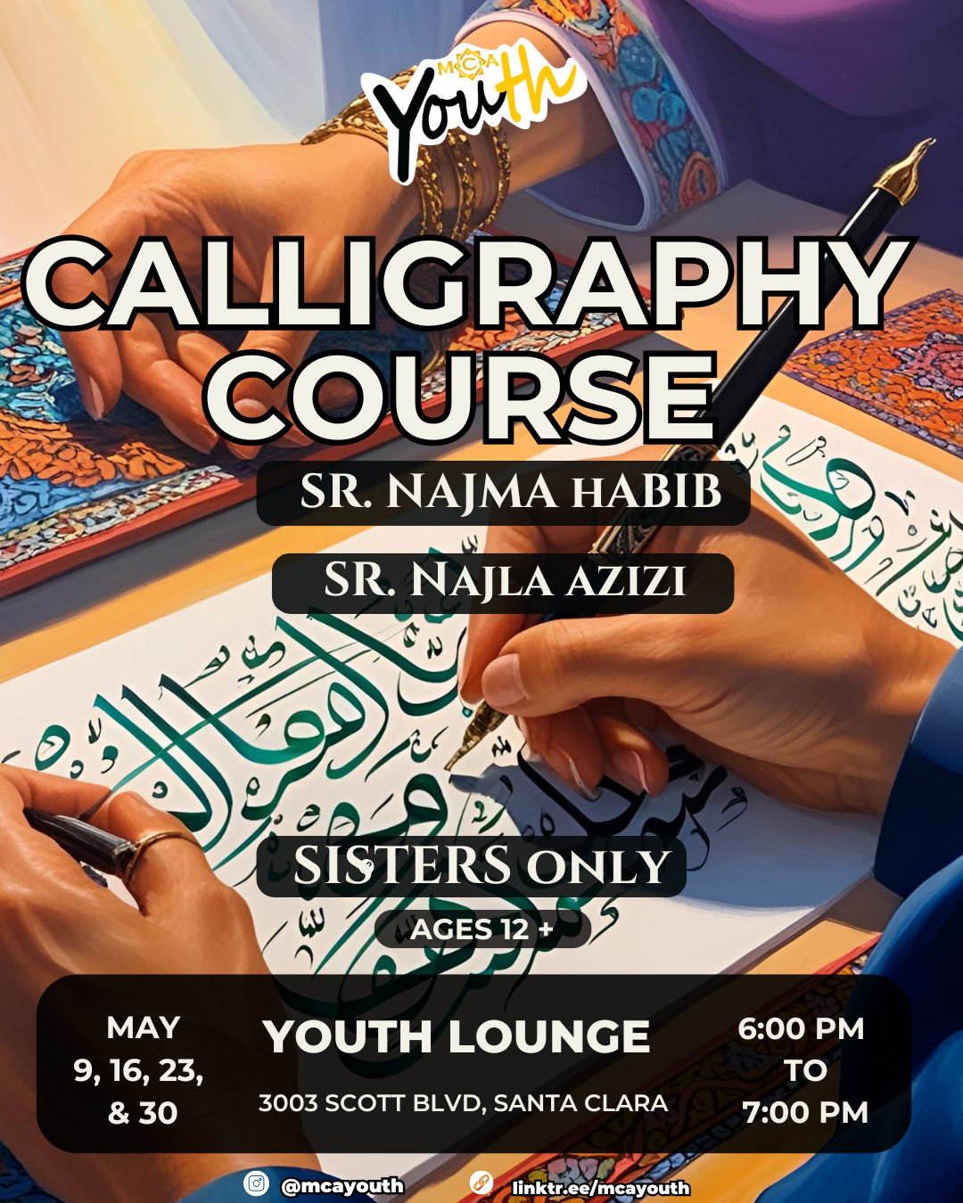 MCA Sisters - Calligraphy Course 