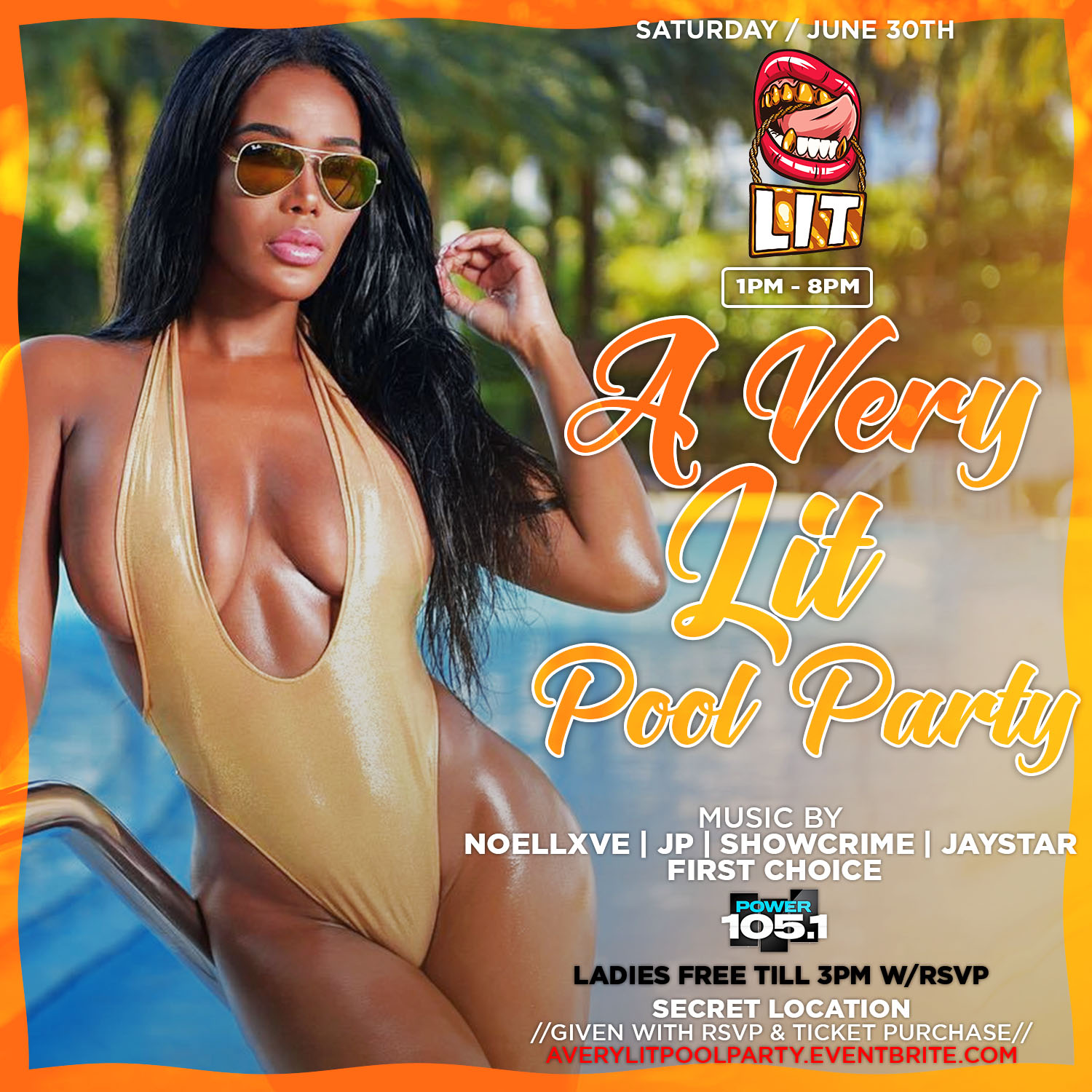 A VERY LIT POOL PARTY 