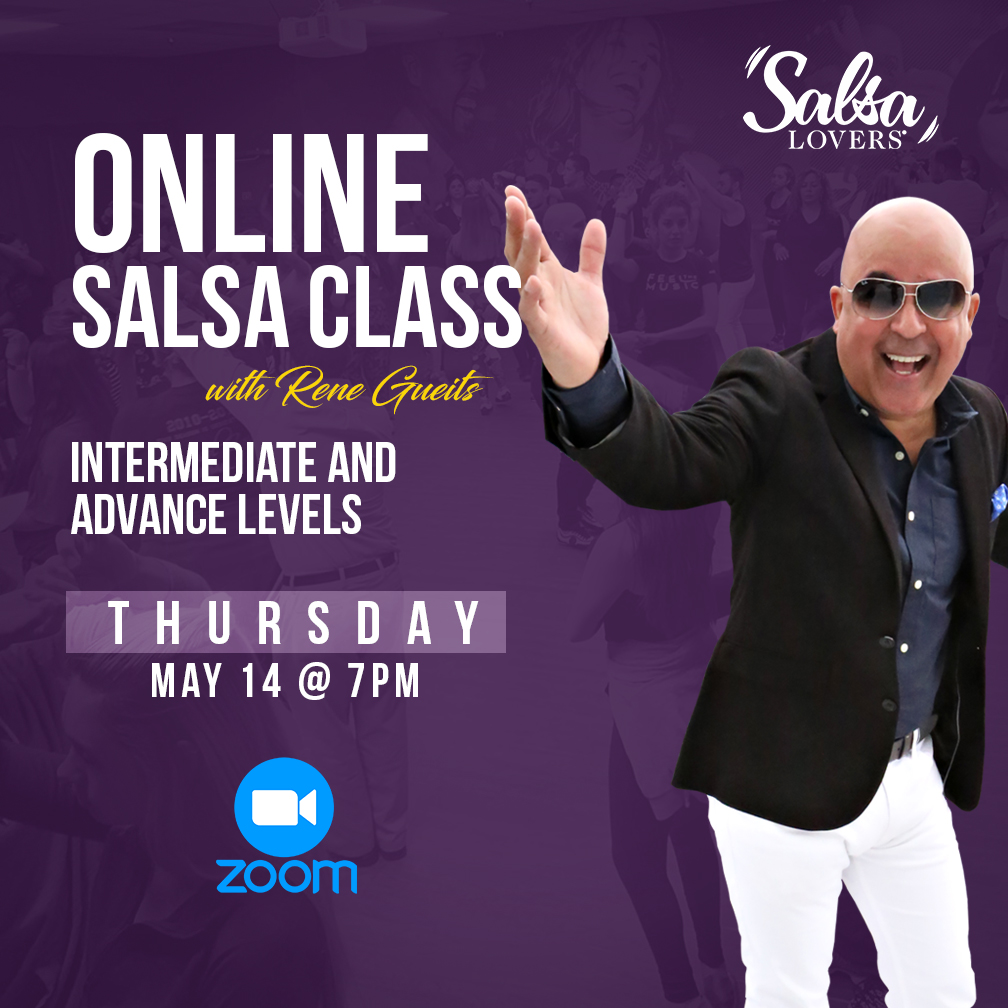 Salsa Lovers Online Group Classes 