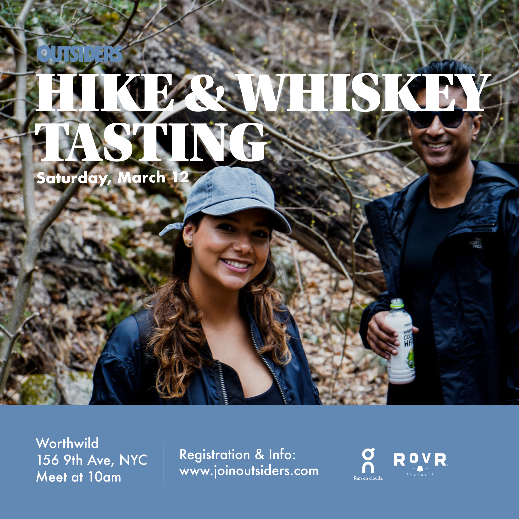 Hike & Whiskey Tasting Saturday
