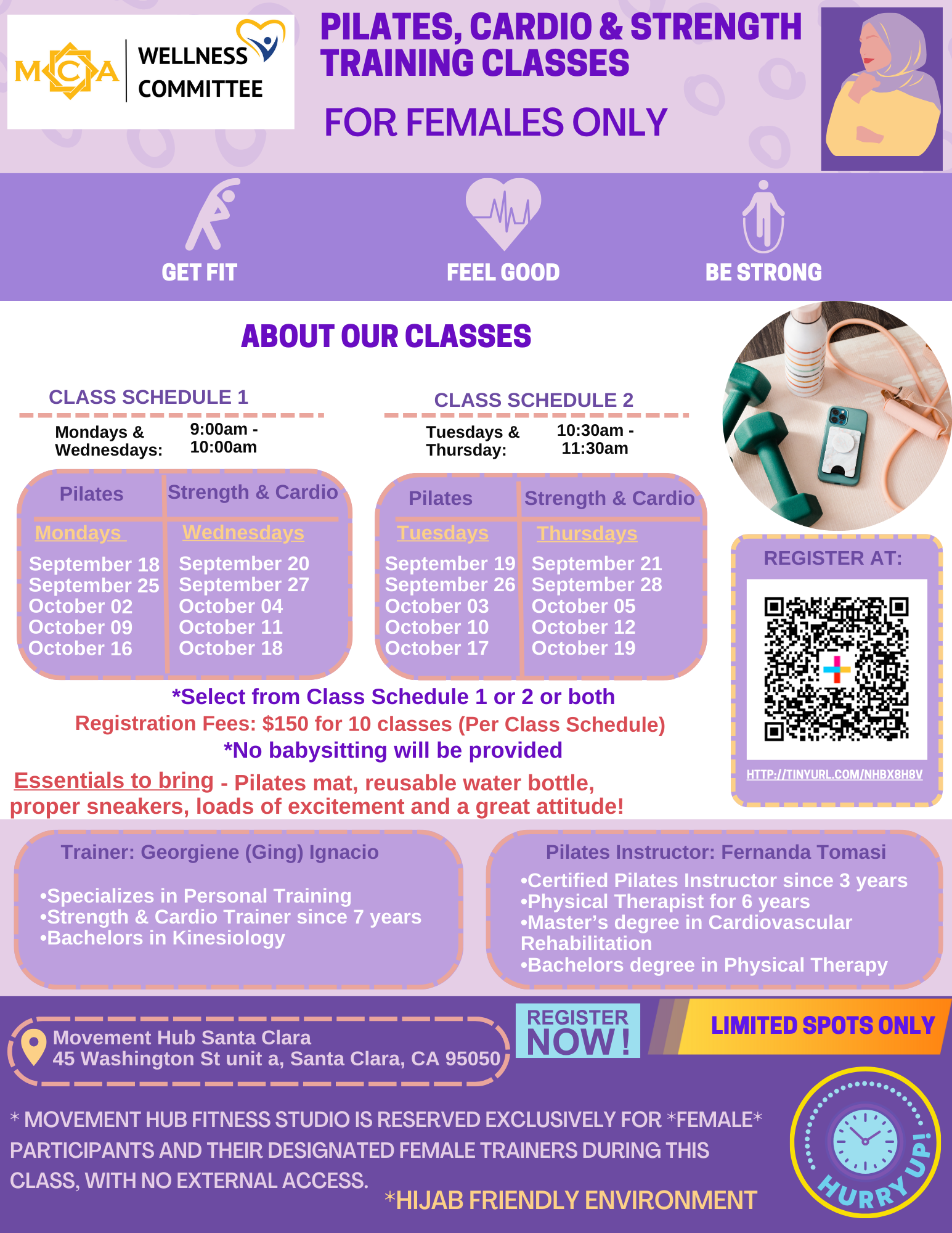 Pilates, Cardio & Strength Training Classes For Females Only Pilates, Cardio & Strength Training Classes For Females Only