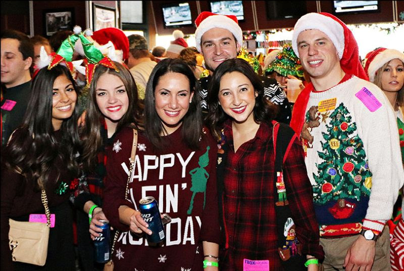 SantaCon Pub Crawl Santa Monica