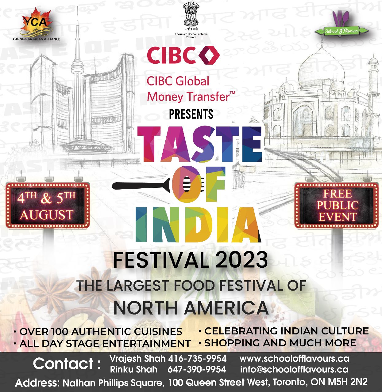 TASTE OF INDIA FESTIVAL 2023