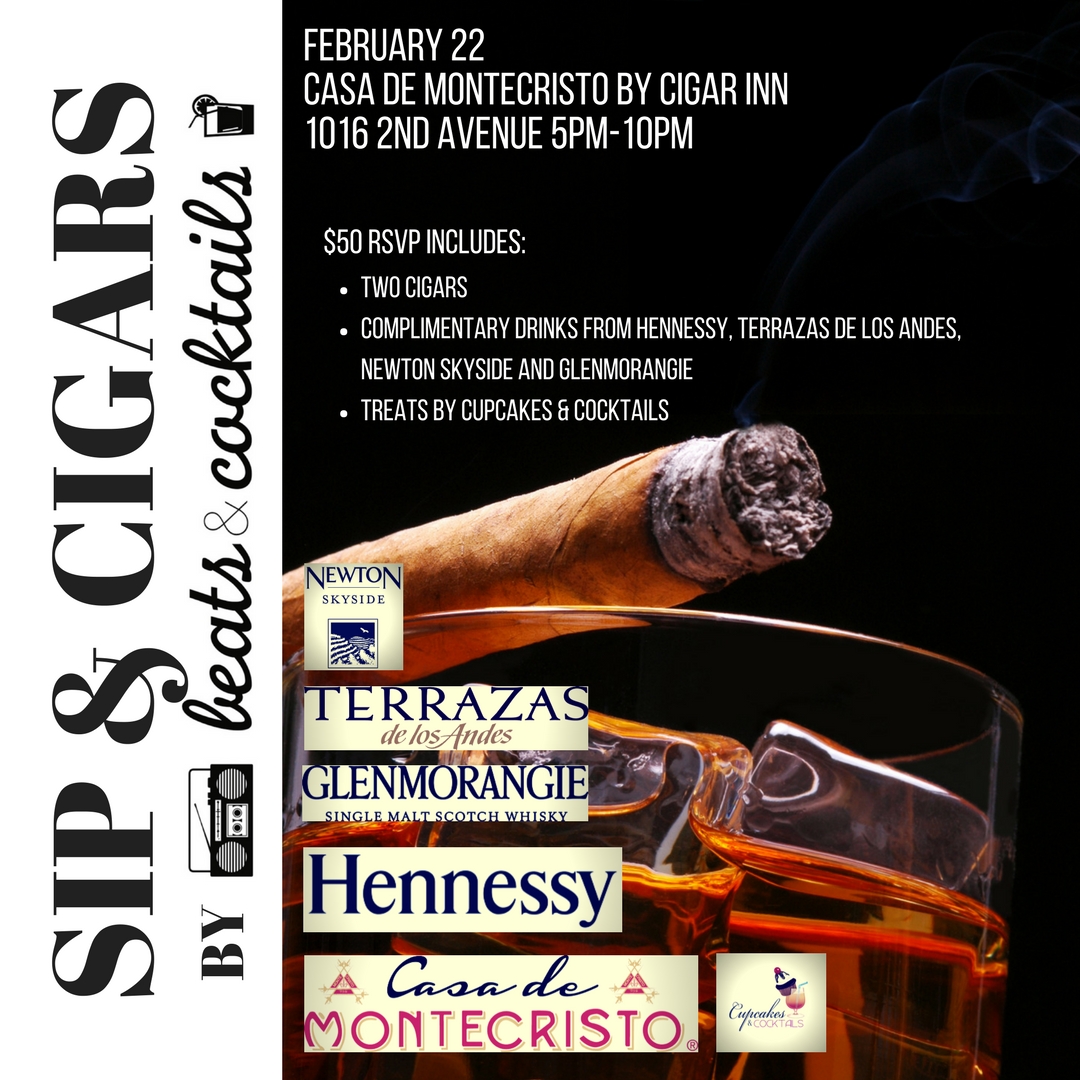 Sips & Cigars at Casa De Montecristo in New York Sips & Cigars at Casa De Montecristo in New York