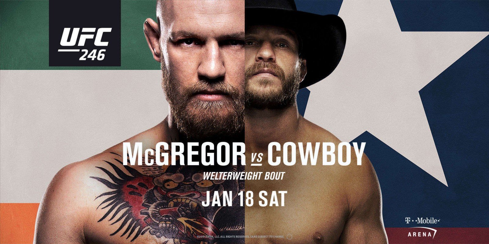 UFC 246 Mcgregor vs cowboy
