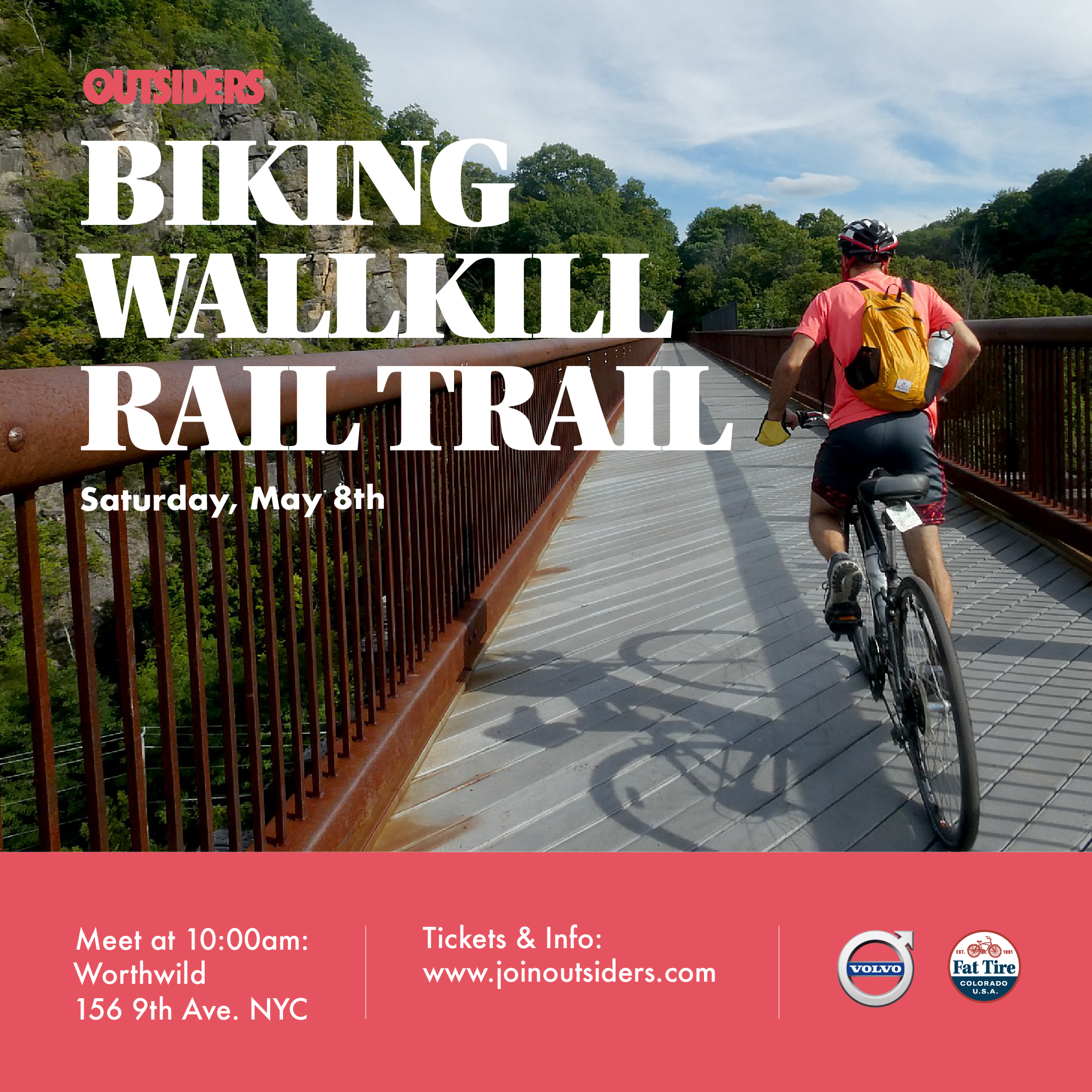Biking Wallkill Rail Trail