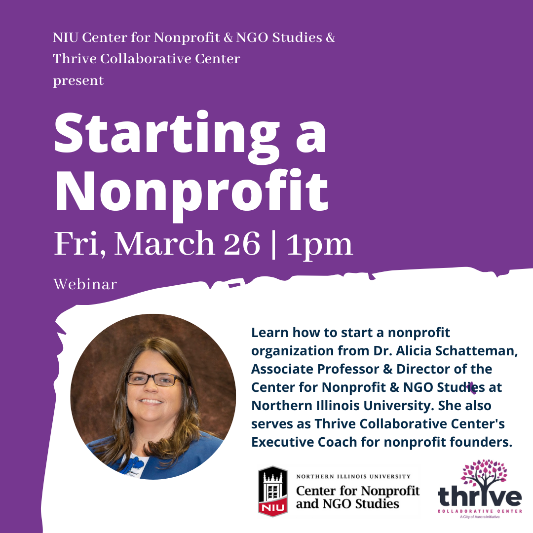 Starting a Nonprofit Starting a Nonprofit