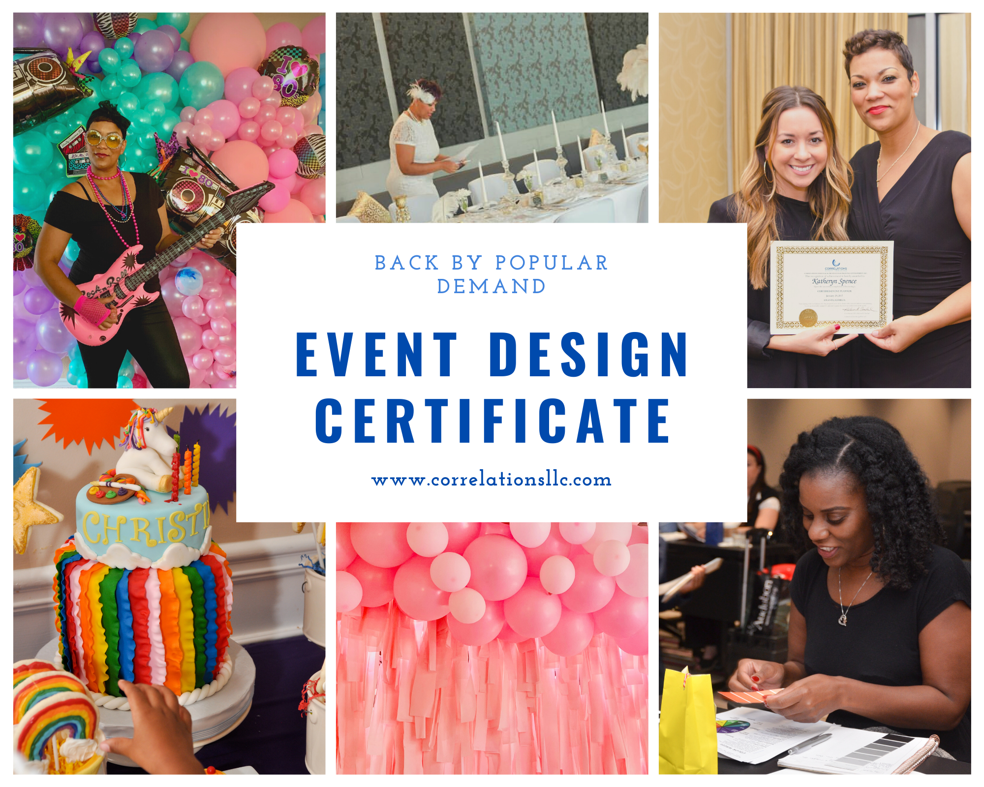 Event Design Certificate Virtual Event Design Certificate Virtual