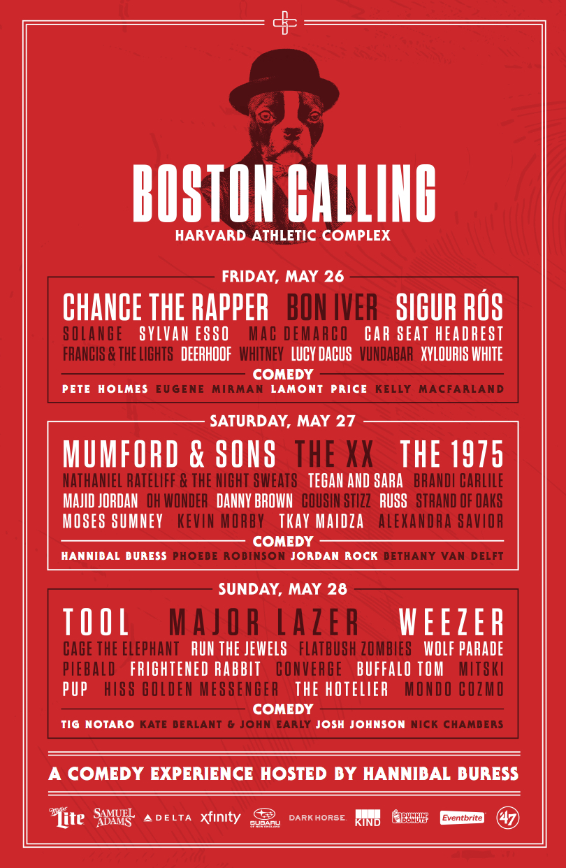 Boston Calling - May 26, 27, 28, 2017