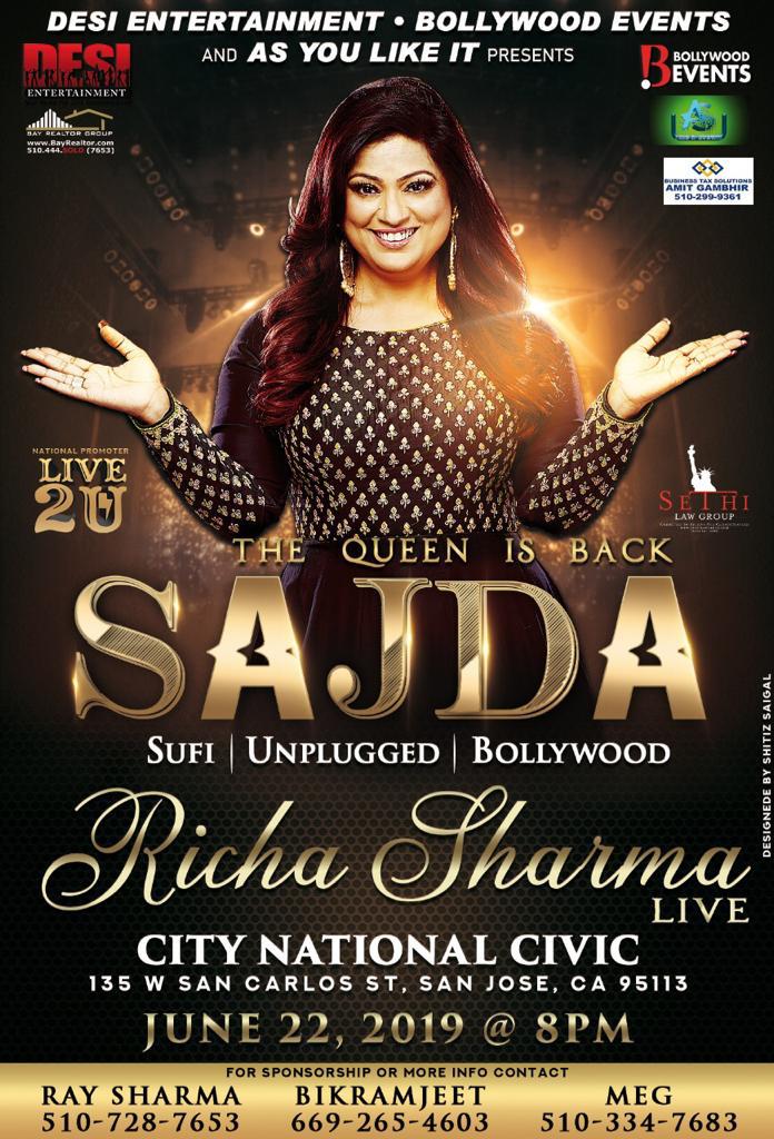 Richa Sharma Live in concert