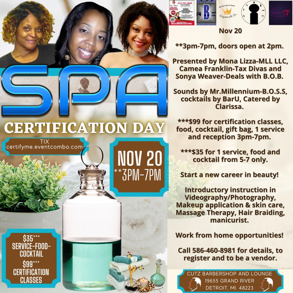 Spa and Beauty Certification Day!