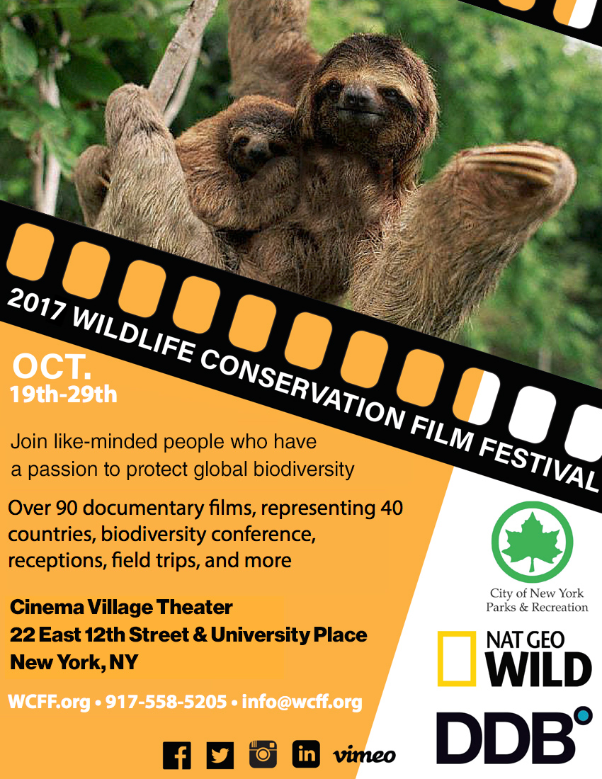 Wildlife Conservation Film Festival 2017 in New York Wildlife Conservation Film Festival 2017 in New York