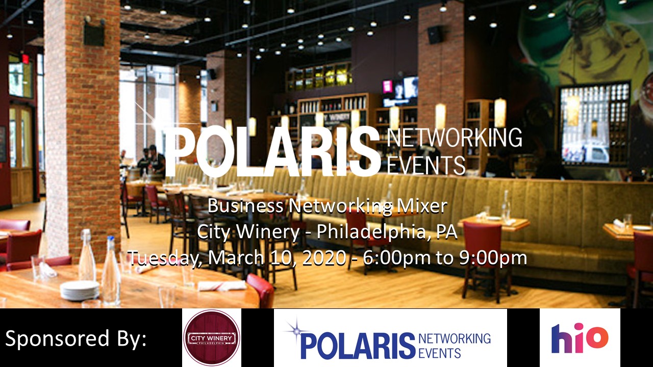 Polaris Networking Events - Business Networking Mixer @ City Winery