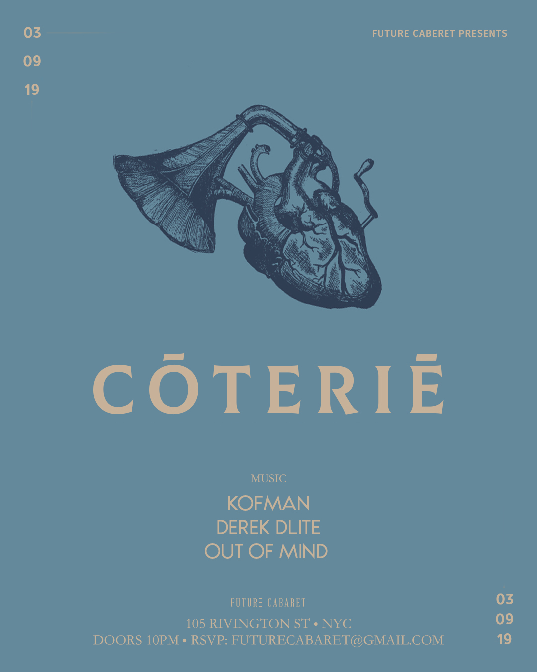 Future Cabaret: Coterie Future Cabaret: Coterie