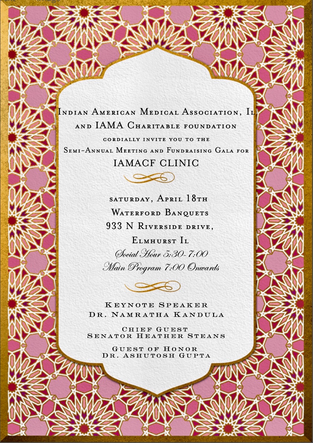 IAMA CF Clinic Annual Gala