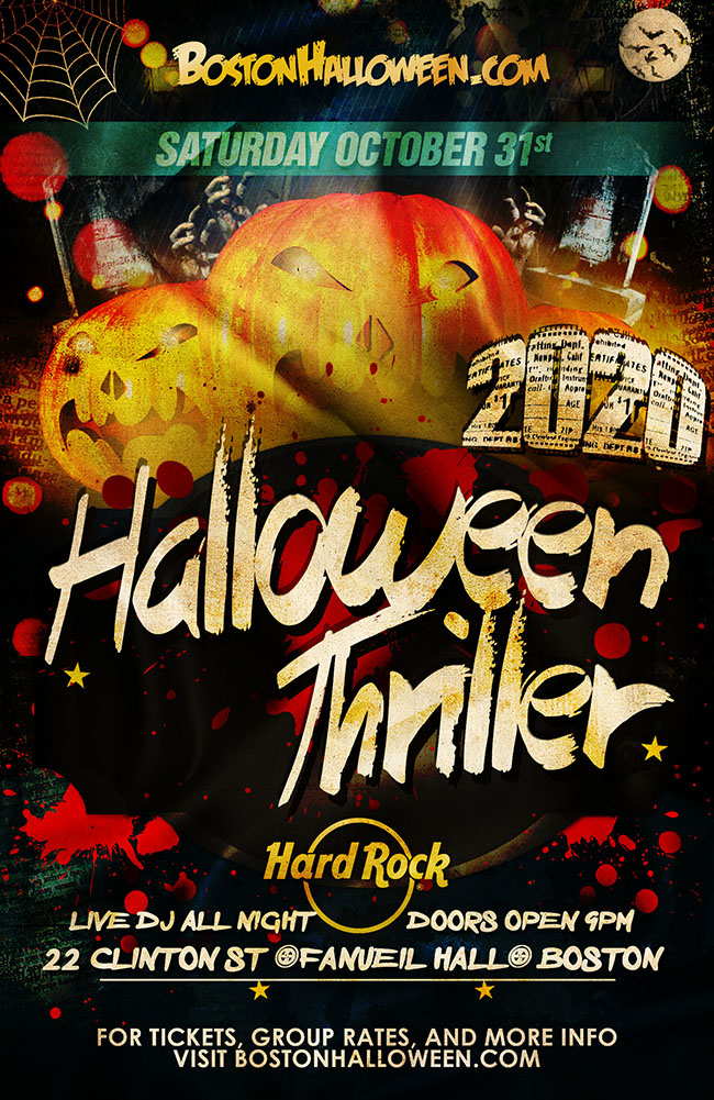 Halloween Thriller at Boston's Hard Rock