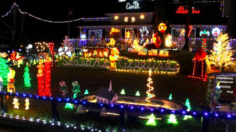 The Outer Banks Christmas House