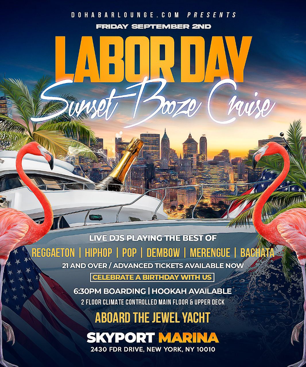 LABOR DAY WEEKEND YACHT CRUISE