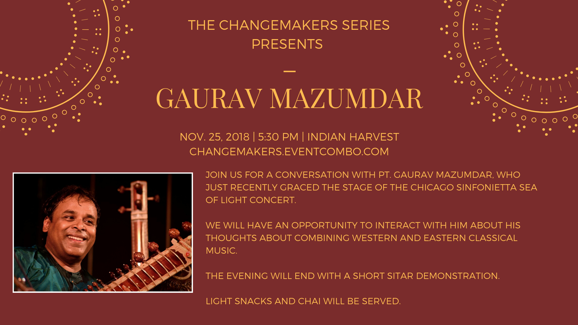 Changemaker Series:  A Conversation with Gaurav Mazumdar