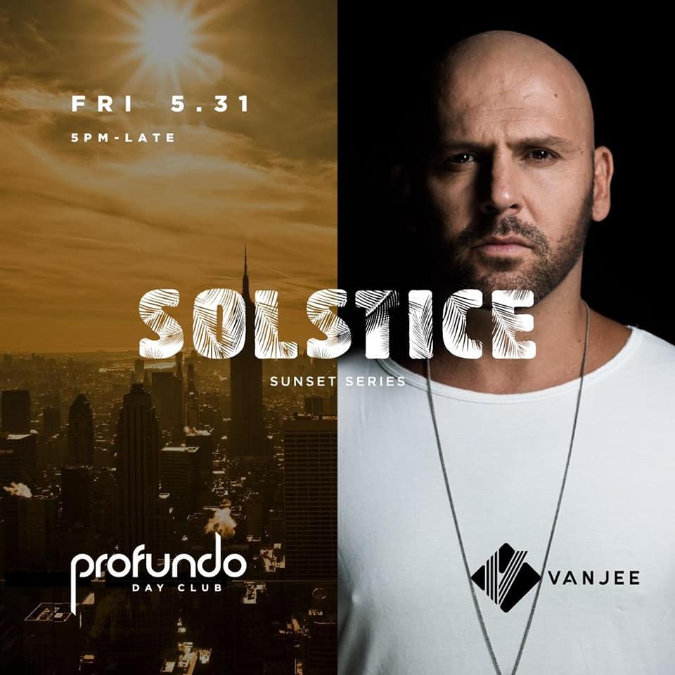 Soltice. Vanjee . Sunset party